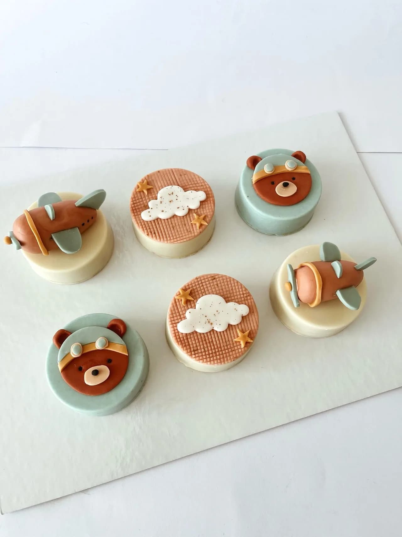 Bombons de chocolate ursinho