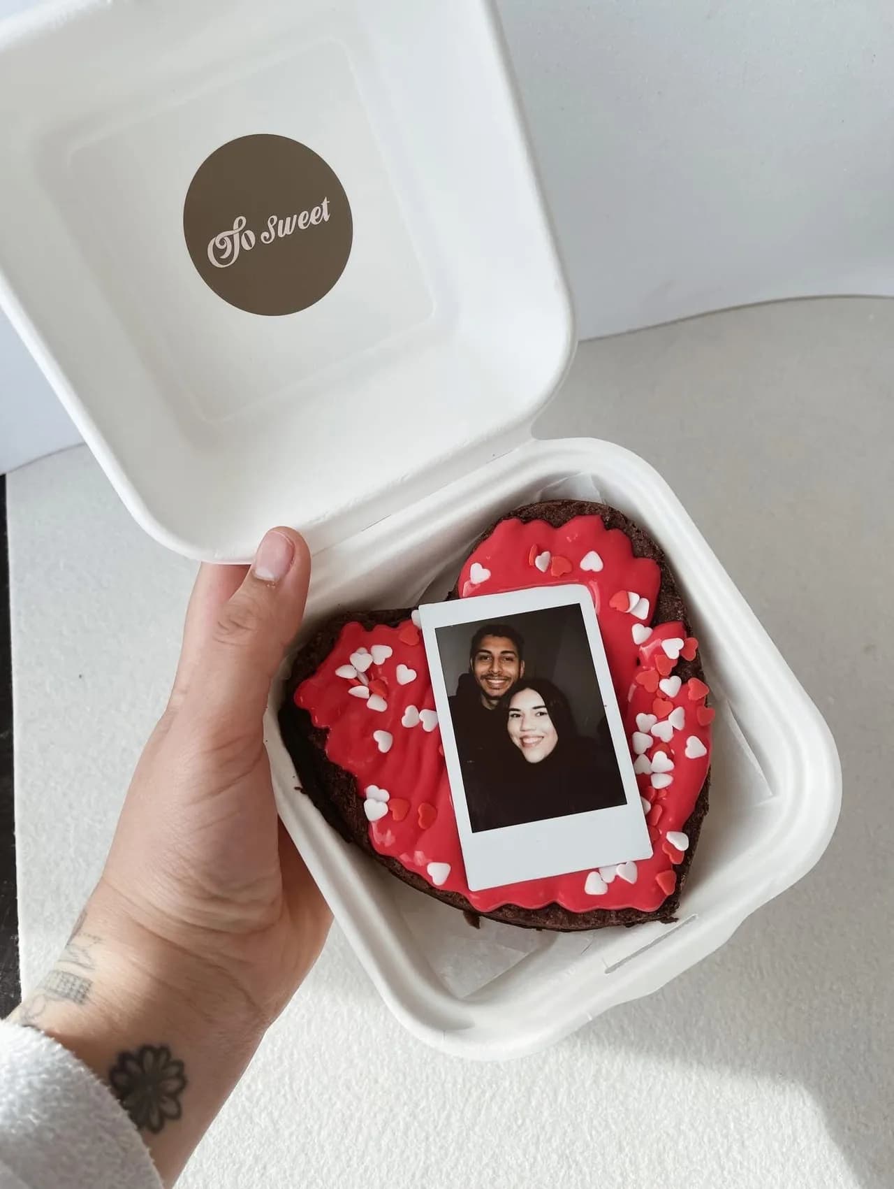 Bolacha personalizada de namorados