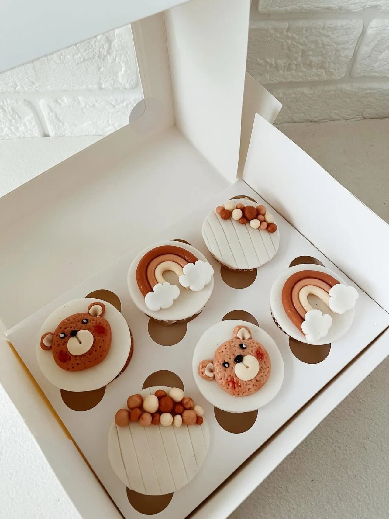 Cupcakes ursinho